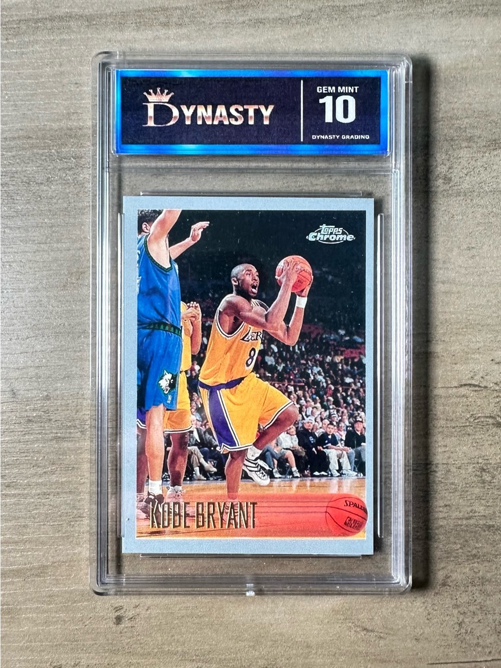 Kobe Bryant Rookie 1996 Topps Chrome #138 Gem Mint 10 Novelty Basketball Card